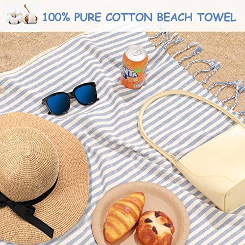JOTO 1 Bolsa impermeável universal + 1 pacote de pulseira flutuante com toalha de praia turca