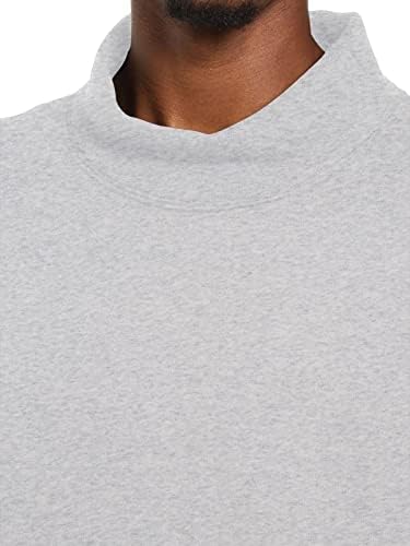 Pinkmarco masculino de lã de lã solteira de gola alta camiseta de manga comprida