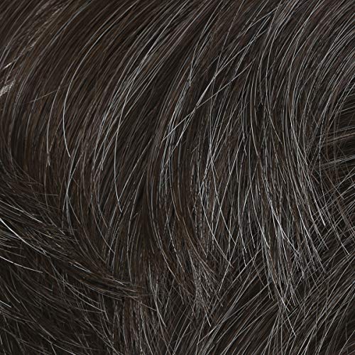 Cabelo que você usa seu cabelo cortado para homens com camadas cortadas precisas curtas, m5s marrom médio de Hairuwear