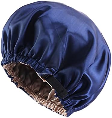 Chapéus de balde fofos para capuz de cetim de inverno Tamanho ajustável da cabeça Sono Sleep Silk Capuz para homens