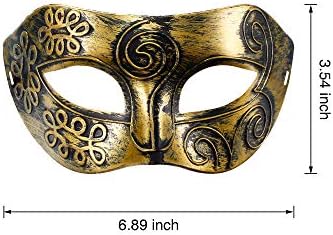 8 peças máscaras antigas vintage máscara de carnaval de mascaras de hallowmas