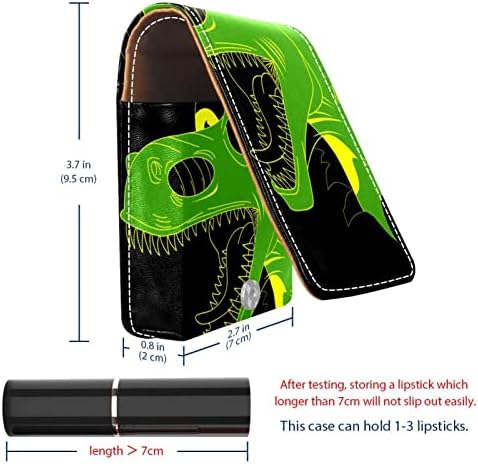 Bolsa de batom de batom de maquiagem de oryuekan com espelho portátil de armazenamento de armazenamento portátil de armazenamento