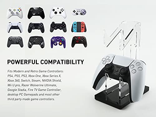 Oaprire Universal Dual Controller titular para PS4 PS5 Xbox One Switch, Acessórios para jogos do Stand Controller, Construa