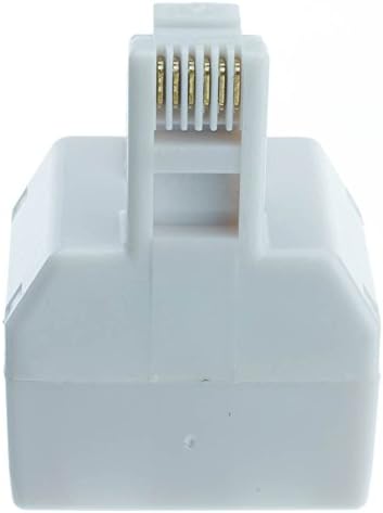 Cablewholesale RJ11/RJ12, 6P6C Couplador de telefone direto em linha em linha