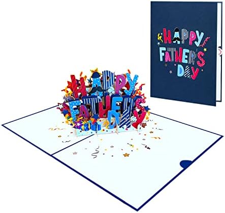 PQ Bees Happy Pais Day Pop -up Card.