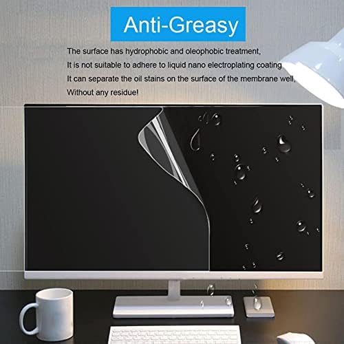 Anti-Blue Light Screen Protector Anti Glare Screen TV Monitor Filtro de filtro contra a radiação Alivie a tensão ocular e ajude você