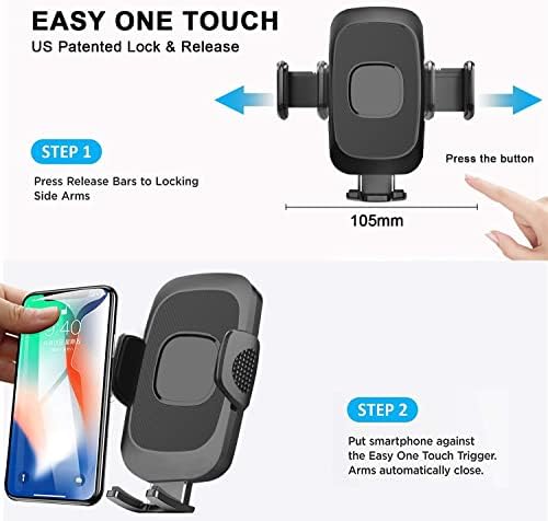 Ventro de ar do telefone do carro, montagem de telefone celular para Samsung Galaxy S23/S23 Plus/S23 Ultra/S22 S21 S20 FE,