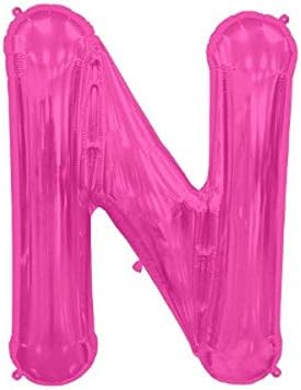 Northstar Letter N-Magenta, 16 , Pink