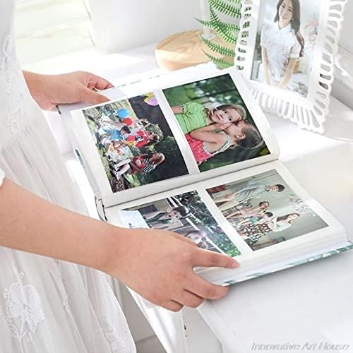 Dlvkhkl 4d grande álbum de fotos de 6 polegadas 100 Sheets Scrapbook Paper Baby Family Scrapbooking Albums Wedding Foto DIY
