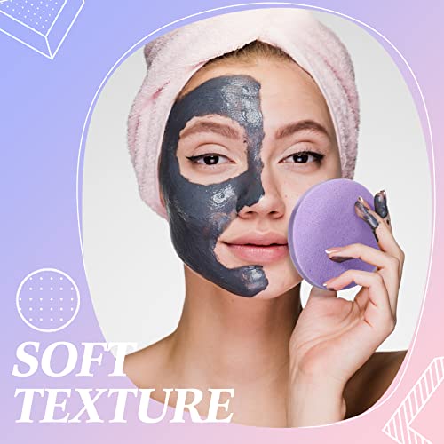 720 Conte maquiagem esponjas faciais esponjas faciais comprimidas esfoliando esponjas de rosto para remoção de limpeza as almofadas