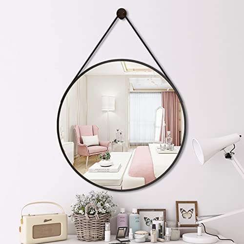 Banheiro Redonda Espelho pendurado ， Espelho de parede de maquiagem circular ， espelho de parede pendurado ， espelho de parede pendurado