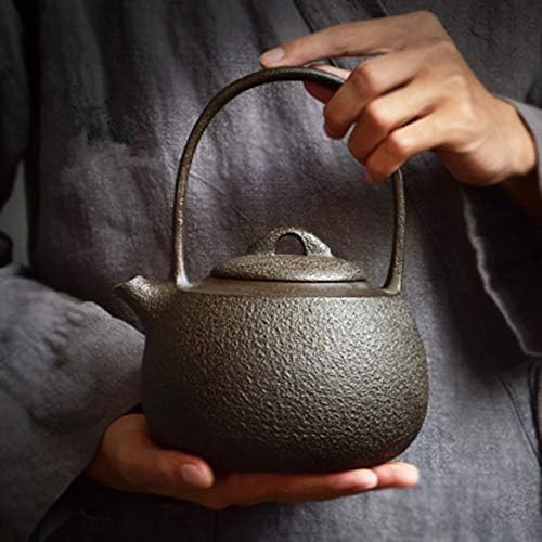Bule de chá de 1200 ml de chaleira sem revestimento de ferro japonesa