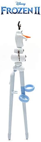 Boneco de neve fofo Olaf Personagem Figura Motion Aprendendo, Treinamento de pauzinhos para a mão direita