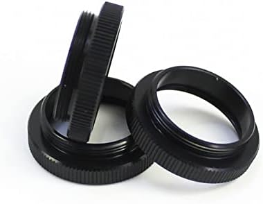 Kit de acessórios para microscópio para adultos 1pc 5mm C-CS Montagem do adaptador Adaptador Extemnsão do tubo de tubo consumíveis