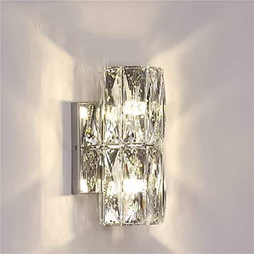 Lâmpada de parede Ghghf Cristal de cabeceira de ouro Lâmpada de lâmpada LED de parede LED LUZ PARA BOLURO SALA TV BURNAMANTE