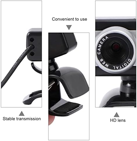 Câmera Mobestech Free Webcam Mic Webcams Recorder Focusing Cam NetMeeting Laptop Drive com Curso Night Full for Online Computer