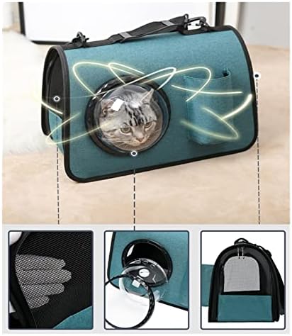 Mochila de gato, bolsa de saco de estimação portátil de animais de estimação, embalagem para cápsula de bolsa de cachorro de cachorro