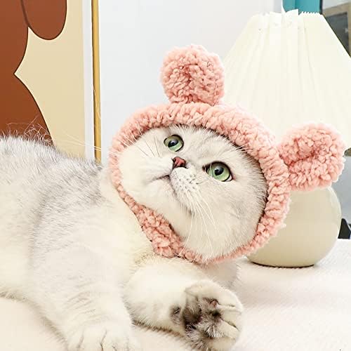 Joicee Cute Cut Cat Hat Warl Bear para gato Ajuste de gato