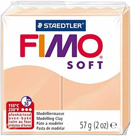 FIMO Soft & Effect Polymer Forn Modeling Clay - 57G - Conjunto de 9 - a coleção Japandi