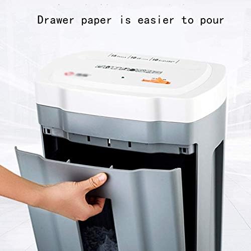 YLHXYPP 10 folhas de papel de corte para uso pesado, destrói CD/cartão de crédito/Staples ， Nível 4 Confidencialidade Office Eletrônica