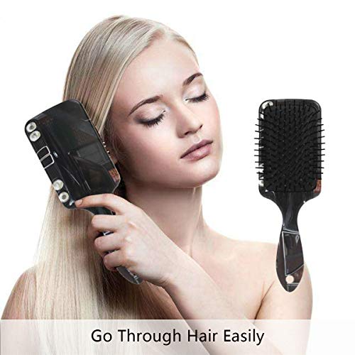 Escova de cabelo de almofada de ar vipsk, plástico colorido esportivo colorido, boa massagem adequada e escova de cabelo anti -estática