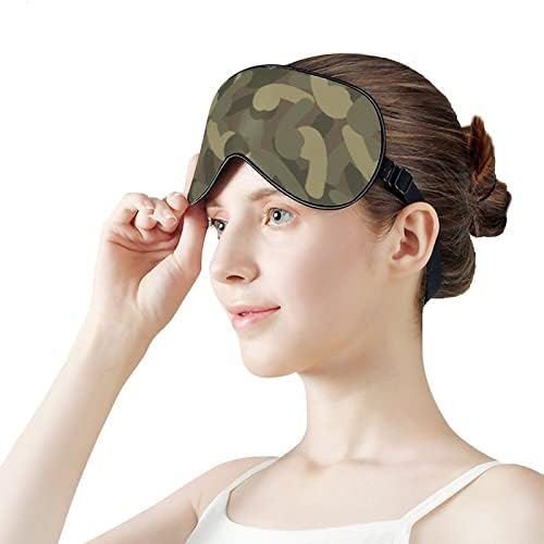 Funnystar Penis Camo Soft Sleep Mask Eye Cober para a venda Blocos perfeitos com cinta ajustável