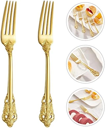 Luxshiny Fart Spray 2pcs Dinner Forks Dinner Dinner Sobremesa