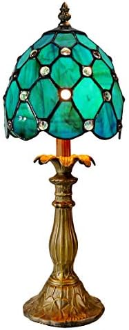 Dale Tiffany TA19211 Elenora Jeia Tiffany Accent Lamp, bronze antigo