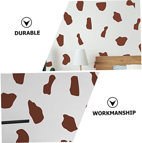 Besportble 2 folhas texturizadas adesivas auto adesivas adesivas de parede decalque de animal fofo animal adesivos de parede de desenho