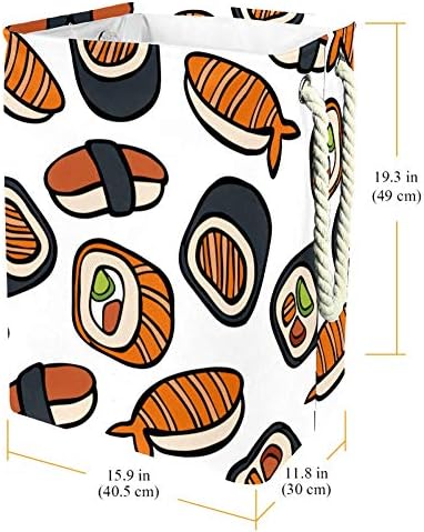 Sushi e rola Indomer 300d Oxford PVC Roupas impermeáveis ​​cestas de lavanderia grande para cobertores Toys de roupas no quarto