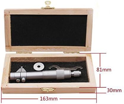 Precisão de 0,01 mm dentro do calibre micrômetro de micrômetro 5-30mm ferramenta de medição TT-530