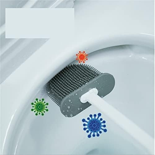 Escovas de vaso sanitário knfut e suportes ， pincel de vaso sanitário duplo Conjunto de silicone doméstico Silicone