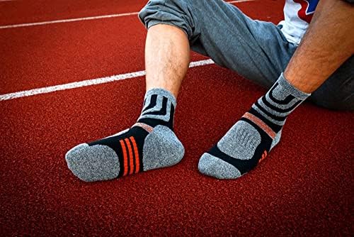 Wenlii Men's Elite Socks Fashion Compression Compactied Cotton Socks Athletic Man Boy Big Stripe