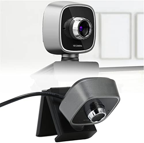 HD Webcam, câmera da web 720p com microfone, webcam de computadores de computadores USB PC para gravar chamadas de conferência,