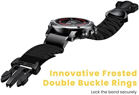 Mgtcar 22 26mm de nylon trançado o relógio Quickfit Relógio para Fenix ​​7 7x 6x 6 Fenix ​​5x 5 mais 3 3HR 935 945 S60 Assista a silicone Watch Wrist Wrist