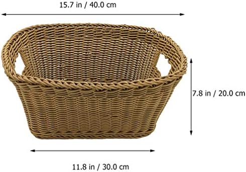 Alipis lavanderia cesta de lavanderia de lixeiras de armazenamento aberto cesto de armazenamento de roupas sujas com alças de recortes, caixa de cesta de armazenamento de alimentos para cestas para cestas de lavanderia de armário