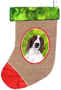 Tesouros de Caroline SC1023-CS Meias de Natal, lareira pendurando meias de Natal Decoração de festas de festa de