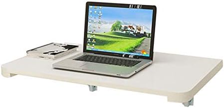 PIBM elegante prateleira de parede montada na parede Mesa flutuante mesa de laptop mesa de laptop de madeira sólida suporte multifuncional