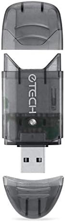 ETECH COLEÇÃO USB 2.0 SD/SDHC/SDXC CARDE DE MEMÓRIA LEITOR/ESCRITOR - SUPORTE SANDISK KINGSTON 256GB 128GB 64GB 32GB 16GB SDXC ULTRA EXTREME SDHC