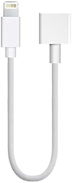 Cabo Extrender do carregador de iPhone, cabo de raio com certificação Apple MFI 30cm/1ft Compatibilidade de cabo de dados de sincronização