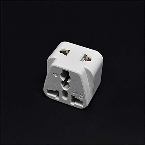 Lobonbo branco pequeno compacto e leve 2 pinos AC American USA Power Plug Adapter Converter Australia UK USA UE