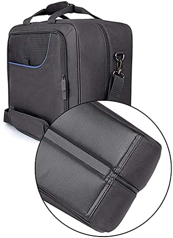 Bolsa de proteção contra armazenamento de viagem para PS5 Game Console Gamepad à prova de choque, bolsa de ombro para acessórios PS5
