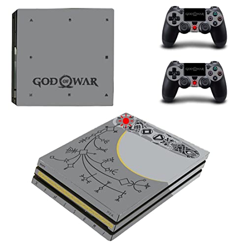 Para PS4 Slim - Game God O Best Of War PS4 - PS5 Skin Console & Controllers, Skin Vinyl para PlayStation New Duc -341