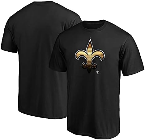 Fanáticos Marinha masculina New Orleans Saints Red White e Team T-Shirt