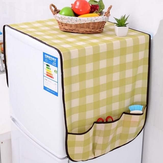 LATTICE BONITO Urso Urso Refrigerador Ponto de poeira Pouca organiza bolsas de armazenamento Acessórios de cozinha doméstica